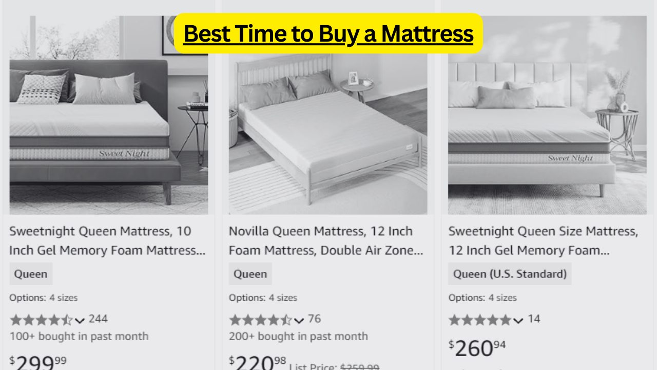 Unlock Huge Savings: The Best Time to Buy a Mattress