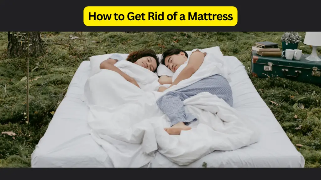 How to Get Rid of a Mattress