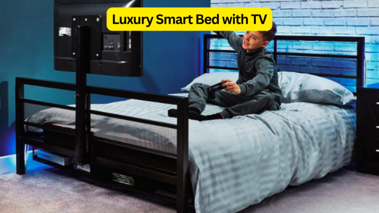 Luxury Smart Bed with TV