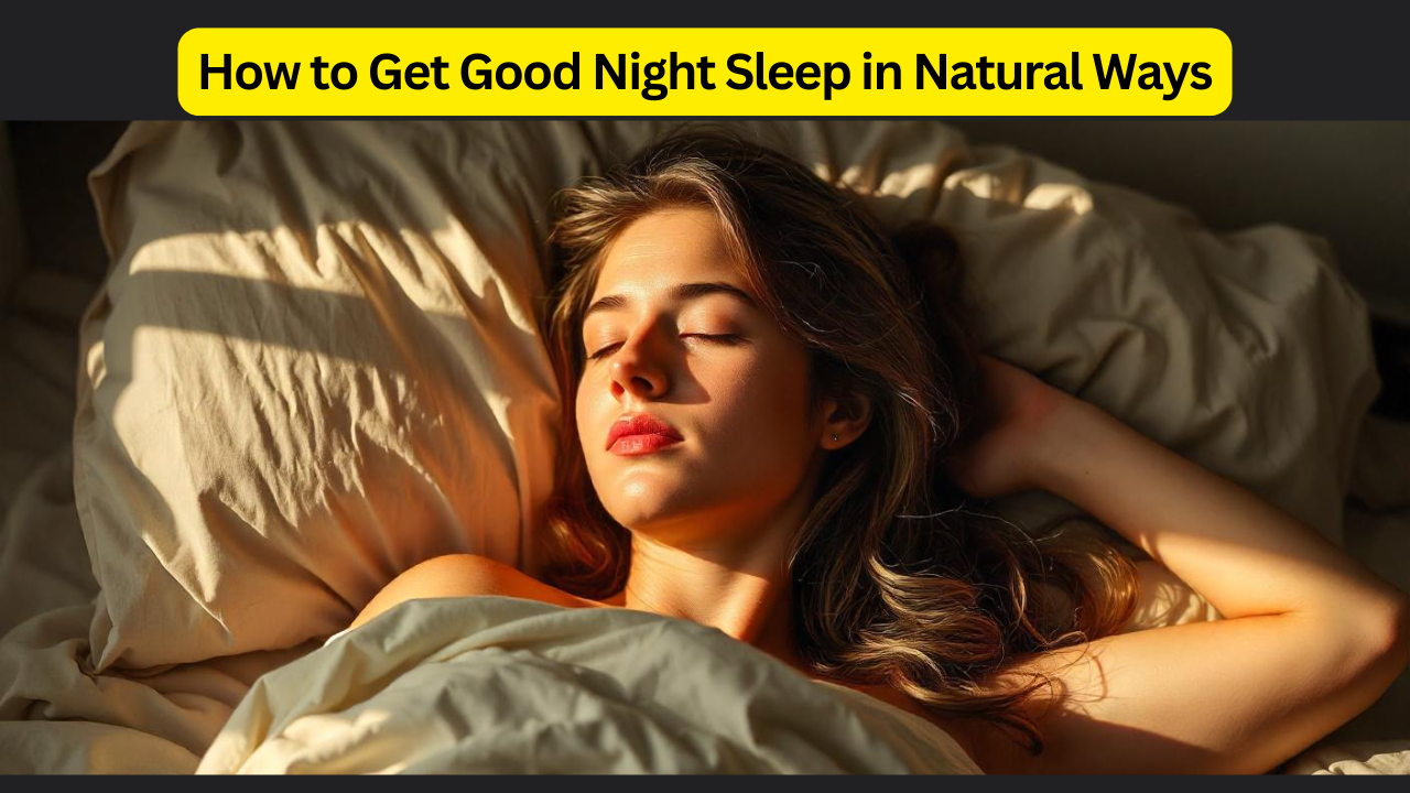 How to Get Good Night Sleep in Natural Ways