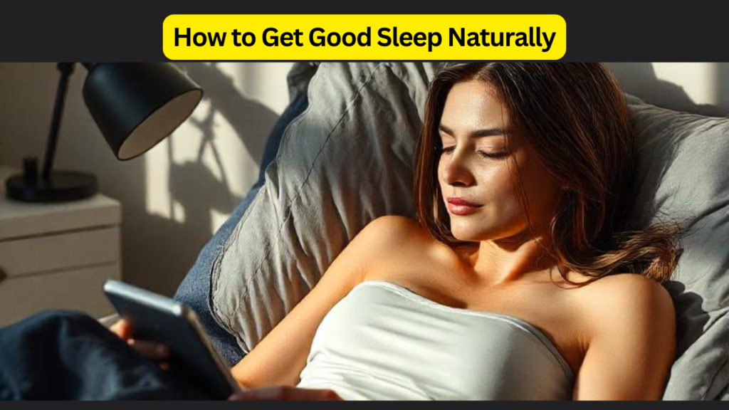 How to Get Good Sleep Naturally