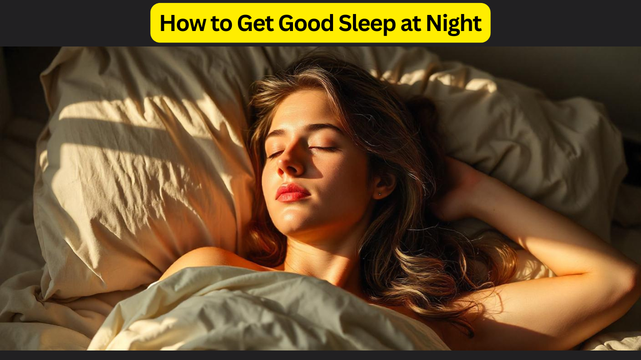 How to Get Good Sleep at Night