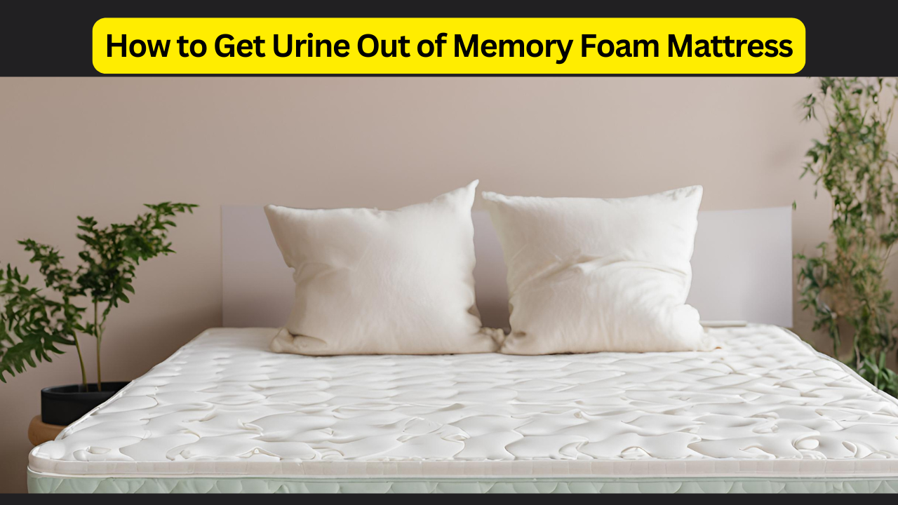 How to Get Urine Out of Memory Foam Mattress