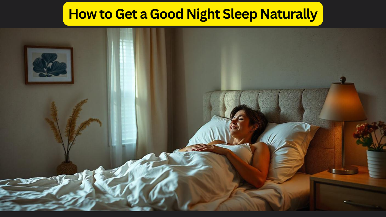 How to Get a Good Night Sleep Naturally