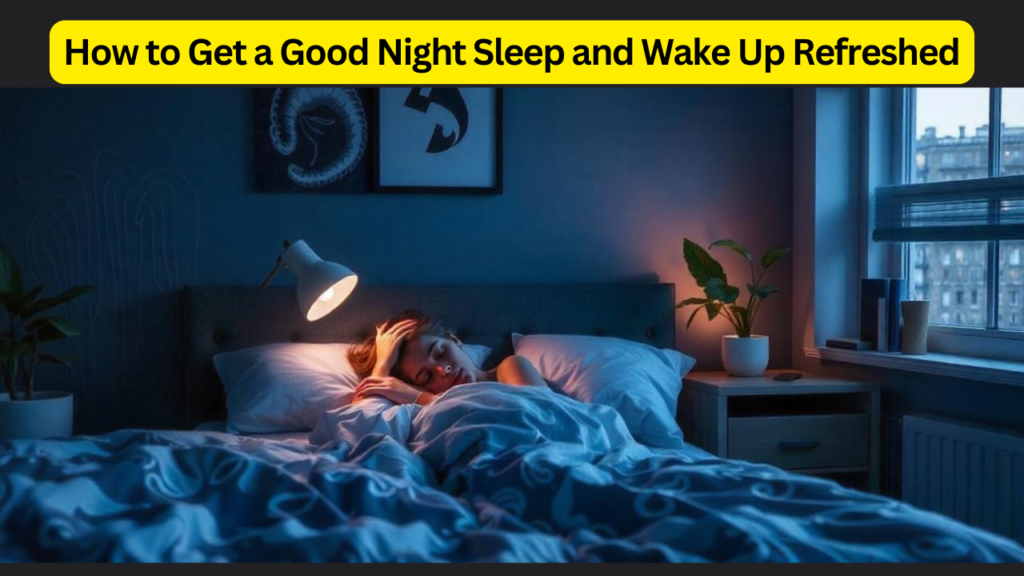 How to Get a Good Night Sleep and Wake Up Refreshed