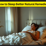 How to Sleep Better Natural Remedies