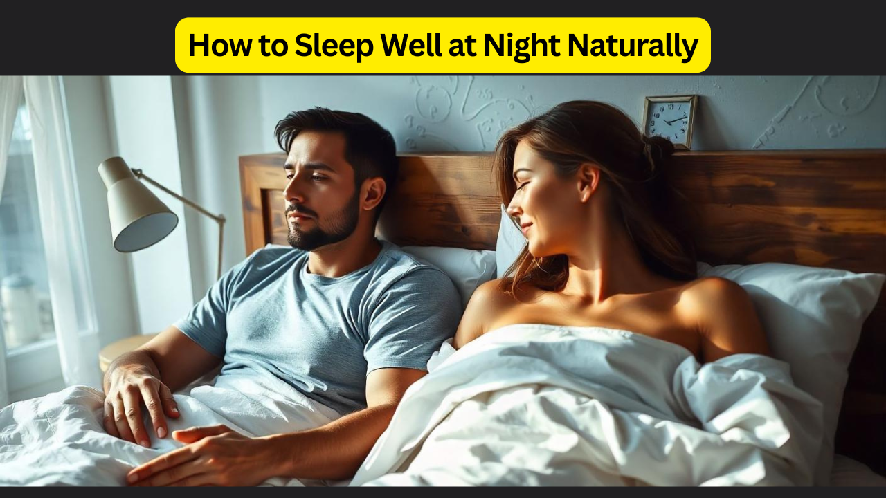 How to Sleep Well at Night Naturally