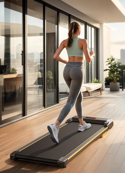 Portable Walking Pad Treadmill with Remote Control