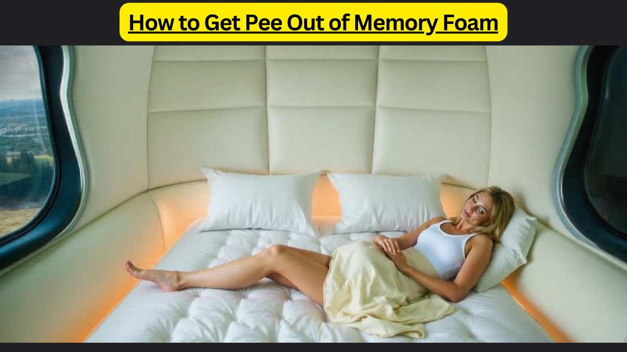 How to Get Pee Out of Memory Foam