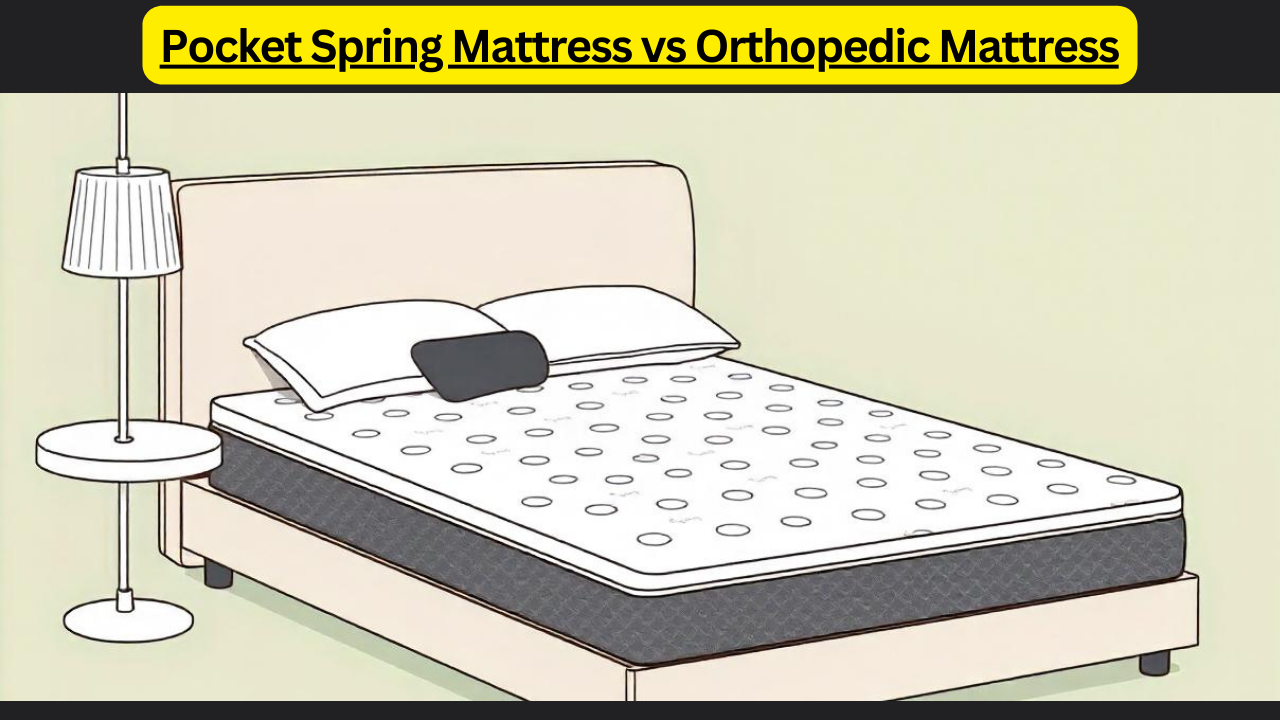 Pocket Spring Mattress vs Orthopedic Mattress: Which One is Right for You?