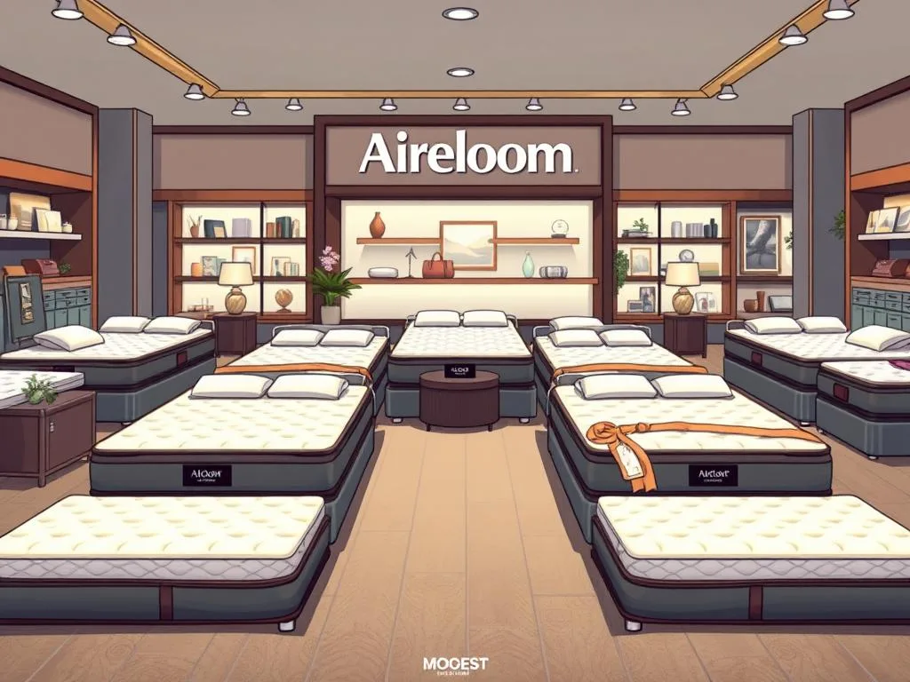 Aireloom Mattress Display Aireloom Mattress Display