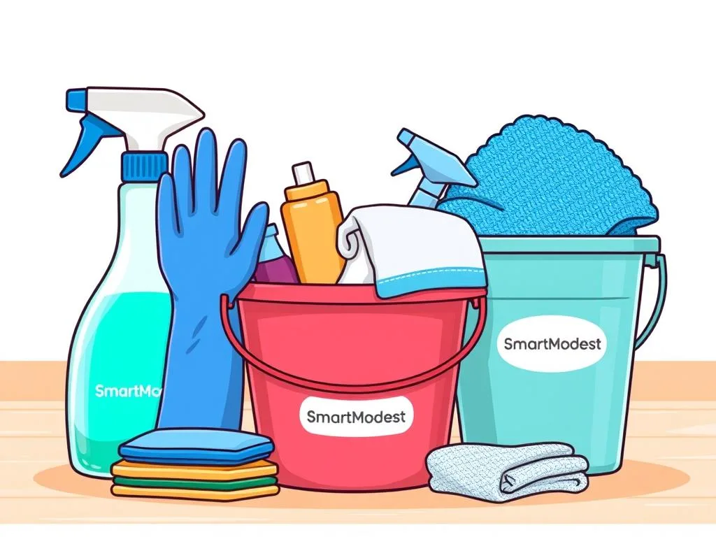 Cleaning supplies Cleaning supplies