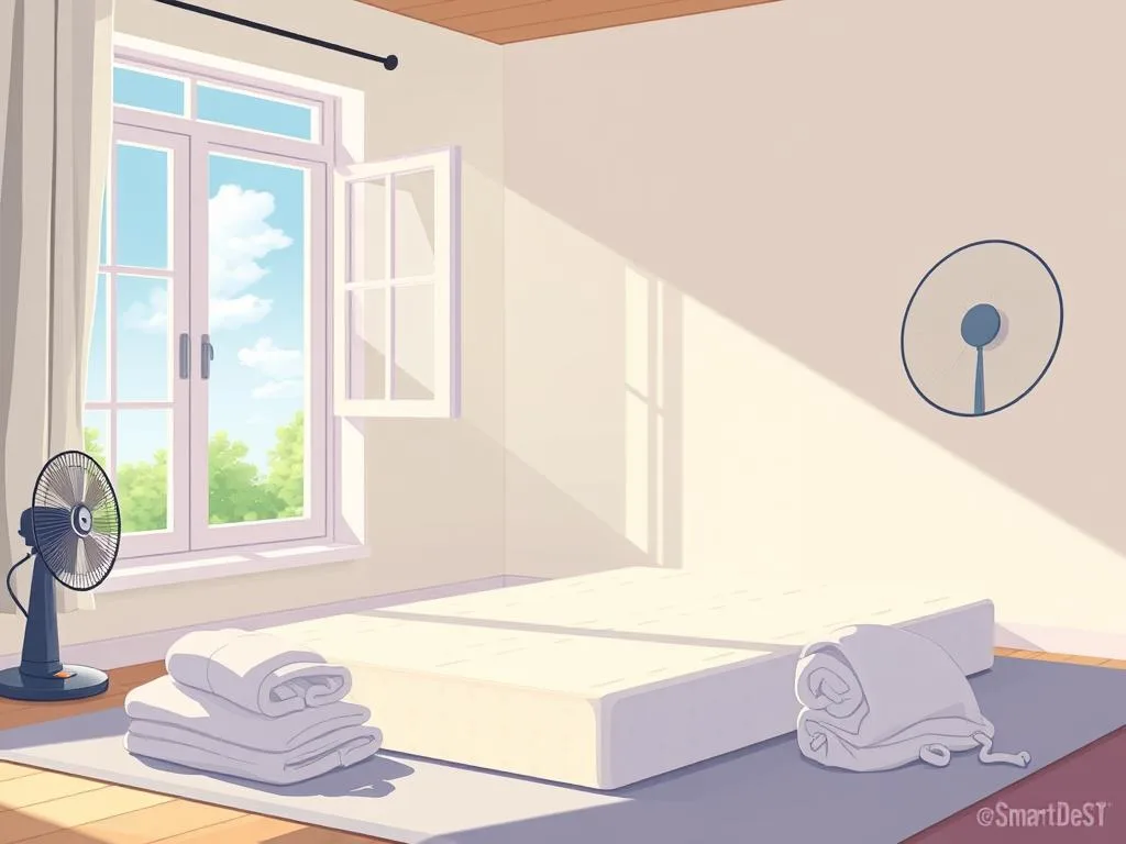 Drying Memory Foam Mattress