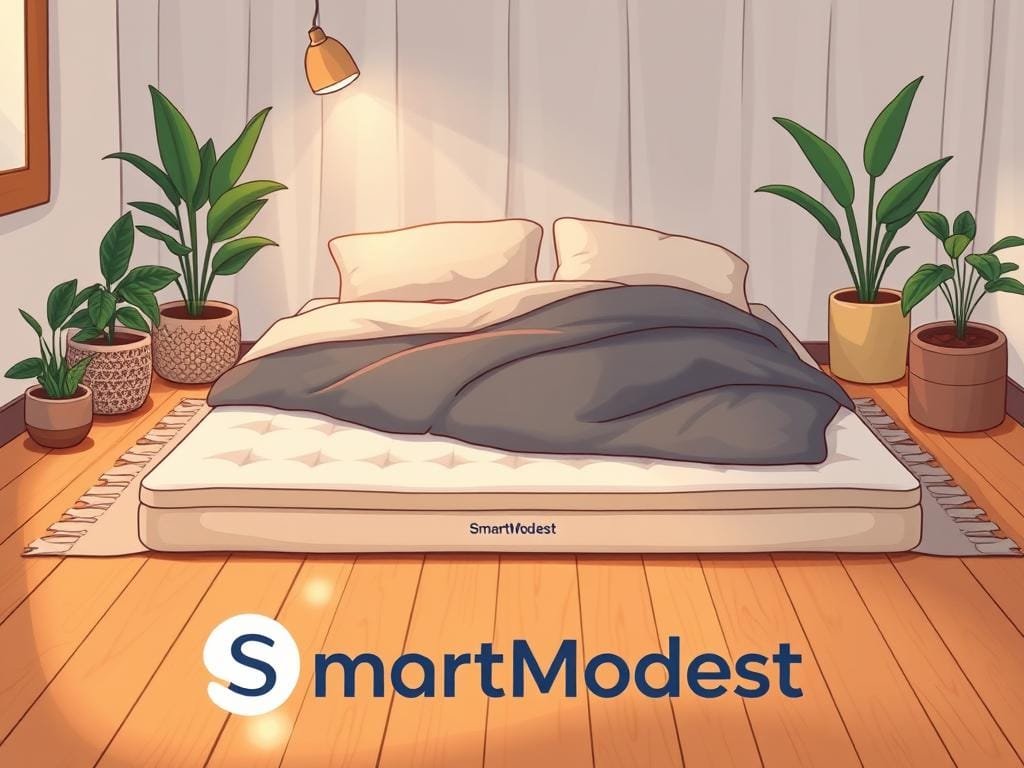 Floor sleeping setup Floor sleeping setup