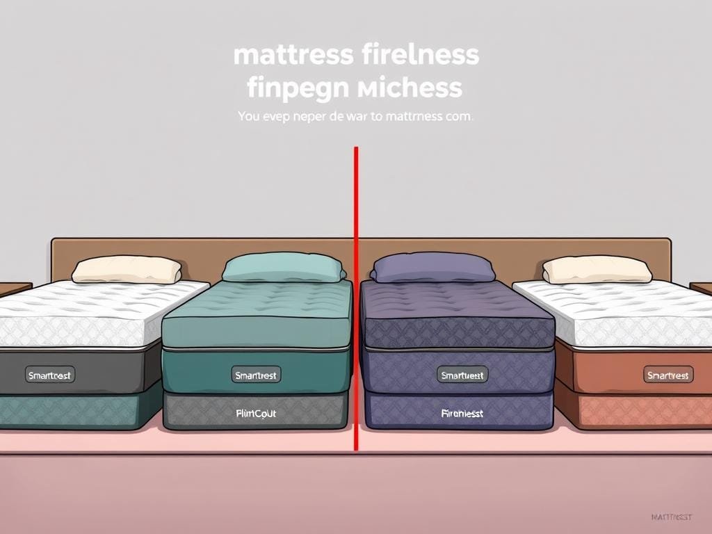 Mattress firmness comparison Mattress firmness comparison