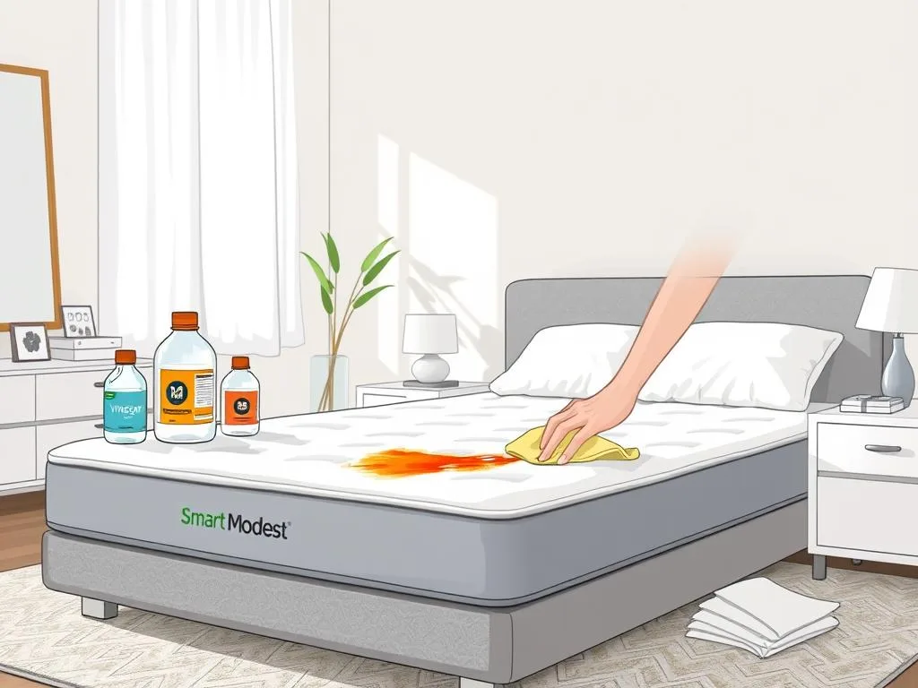 Memory foam mattress cleaning