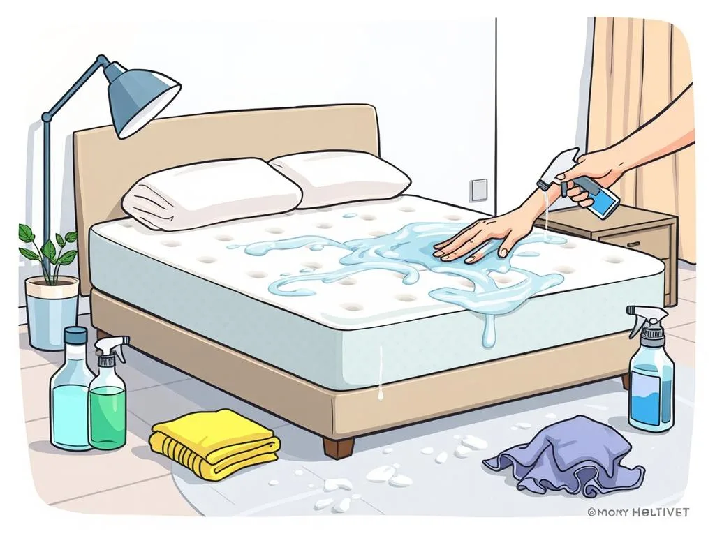 Memory foam mattress cleaning