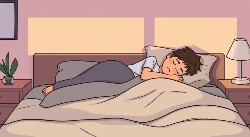 Side sleeping Side sleeping