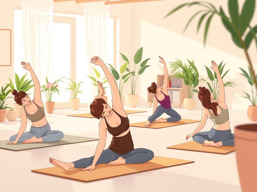 Stretching exercises Stretching exercises