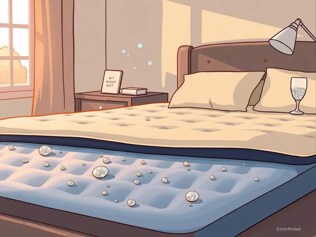 air bed perspiration