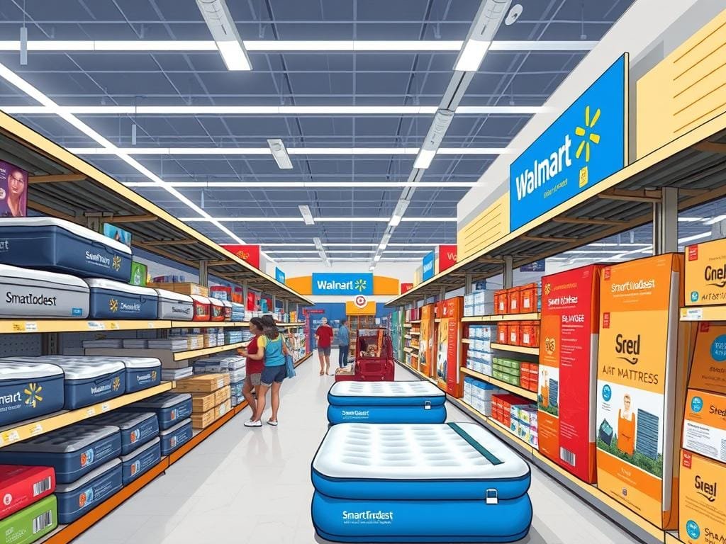 air mattress spot in walmart