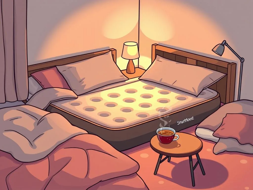 air mattress temperature