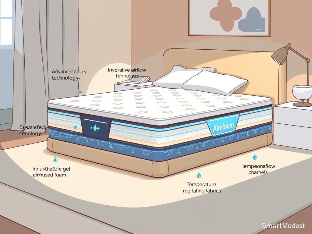 aireloom cooling features