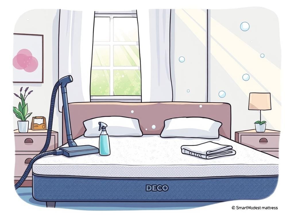 deep clean memory foam