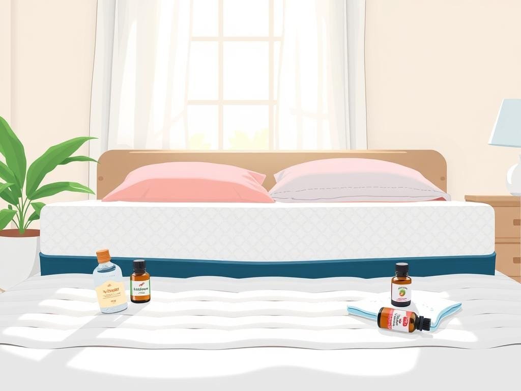 deodorize memory foam mattress topper from urine