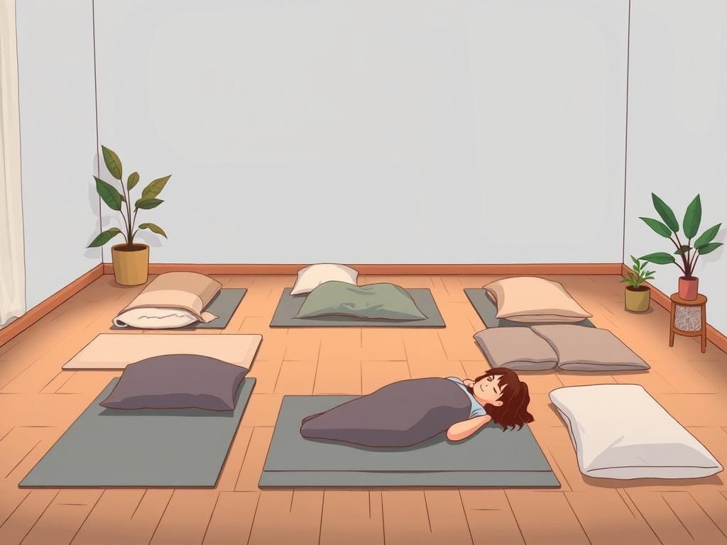 floor sleeping techniques