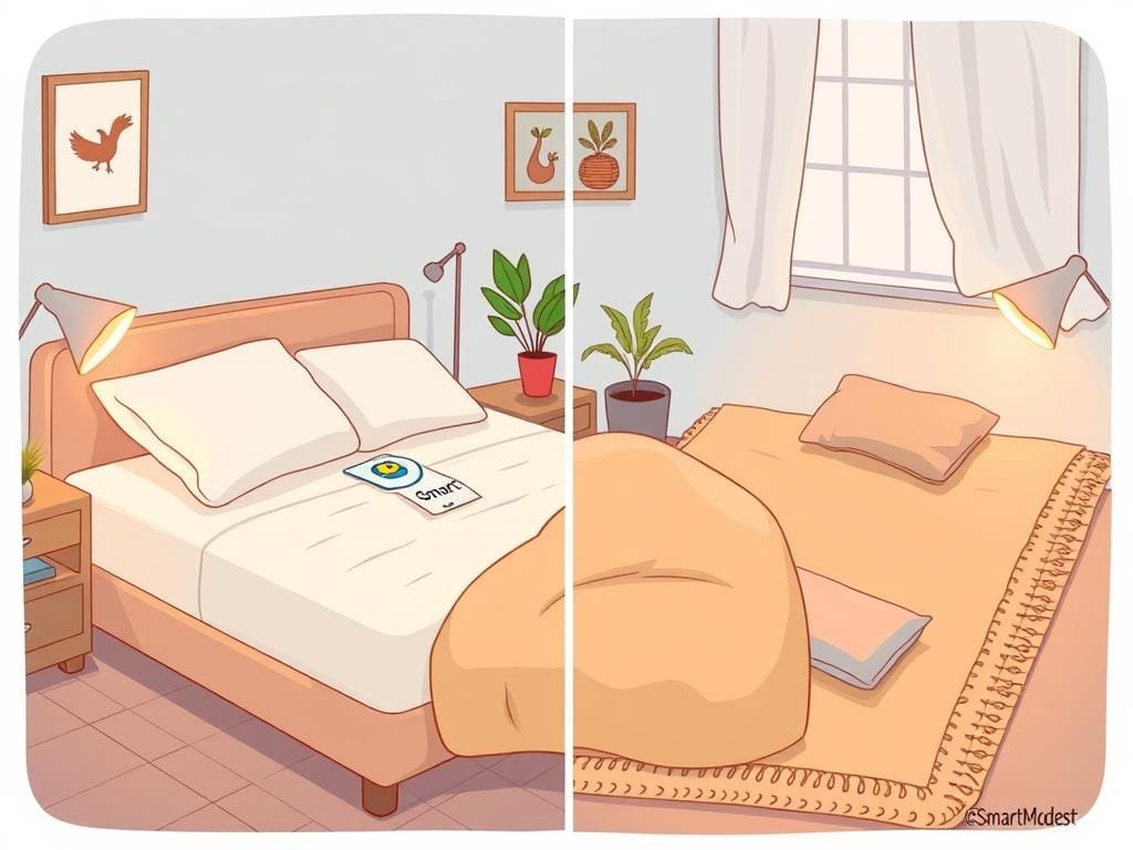 mattress vs floor sleeping