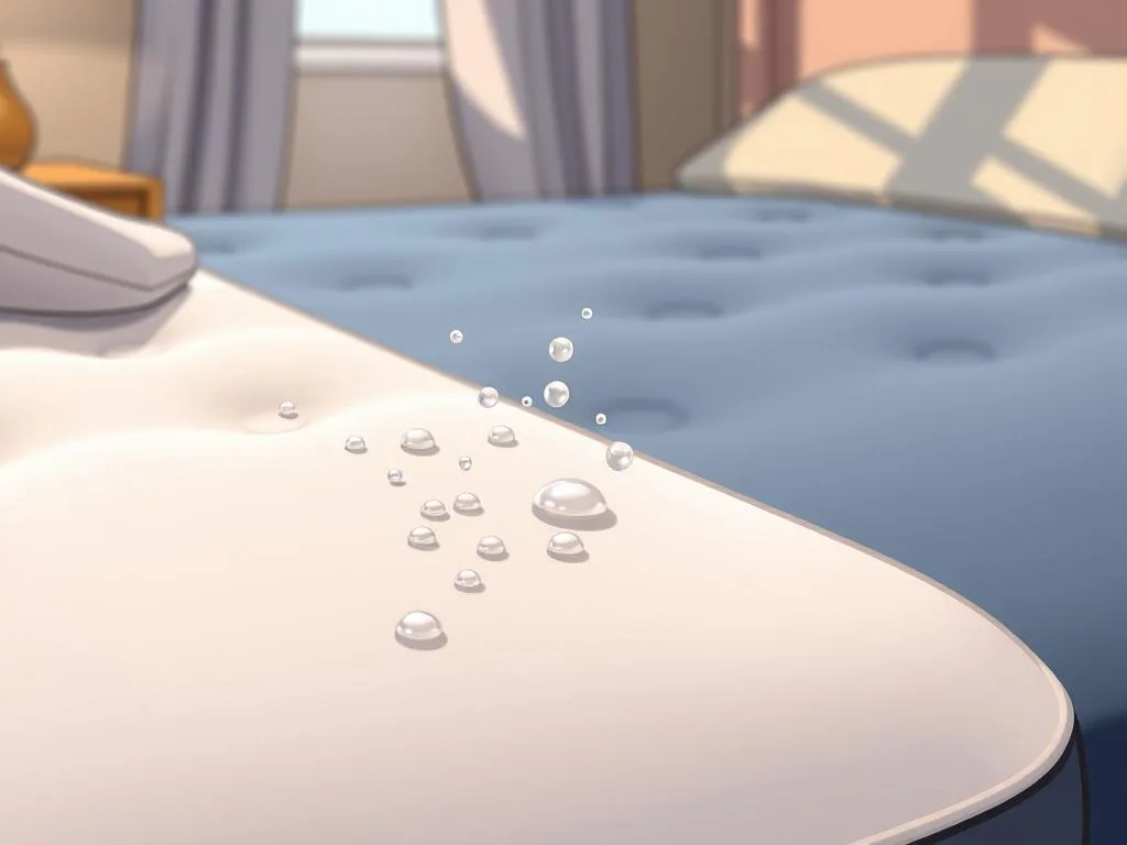 moisture on air mattresses