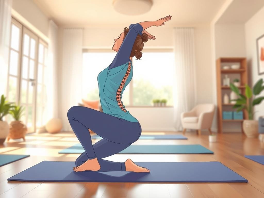 yoga pose for back health